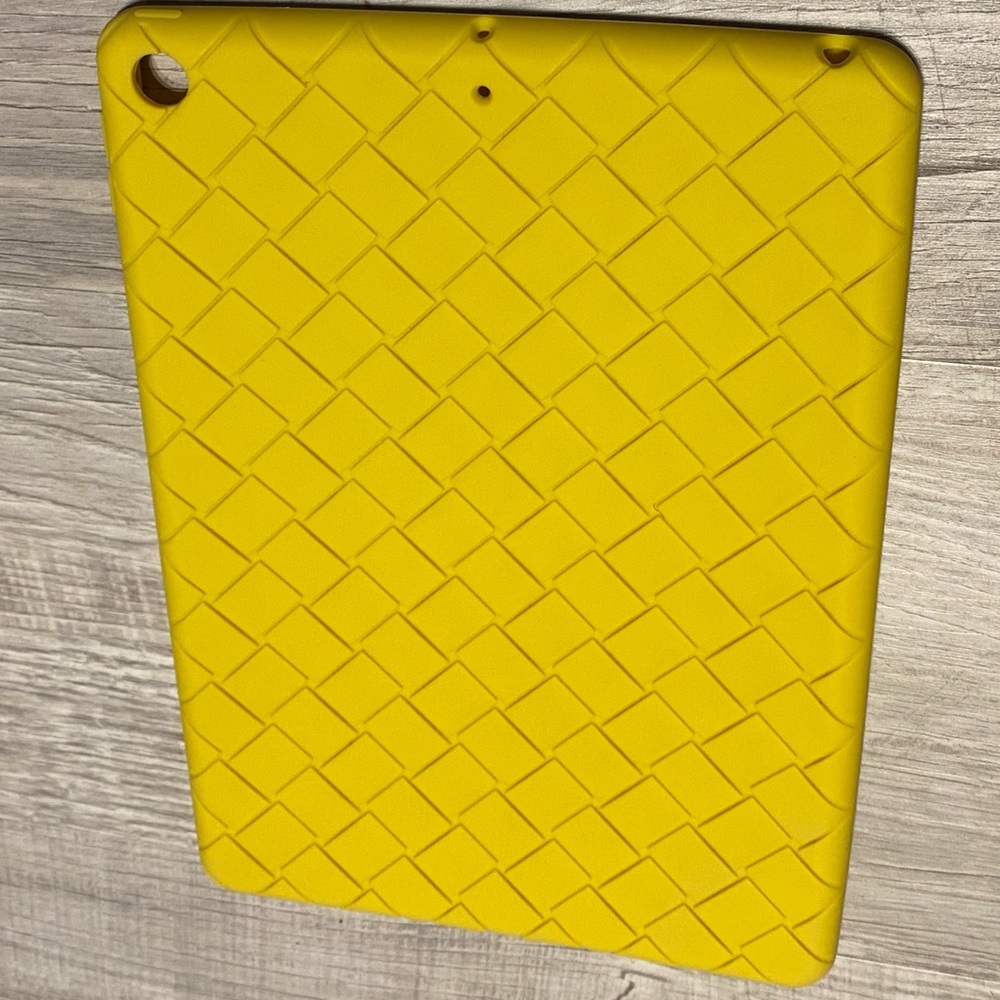 Bottega Veneta iPad case Yellow Silicone iPad 9th Gen